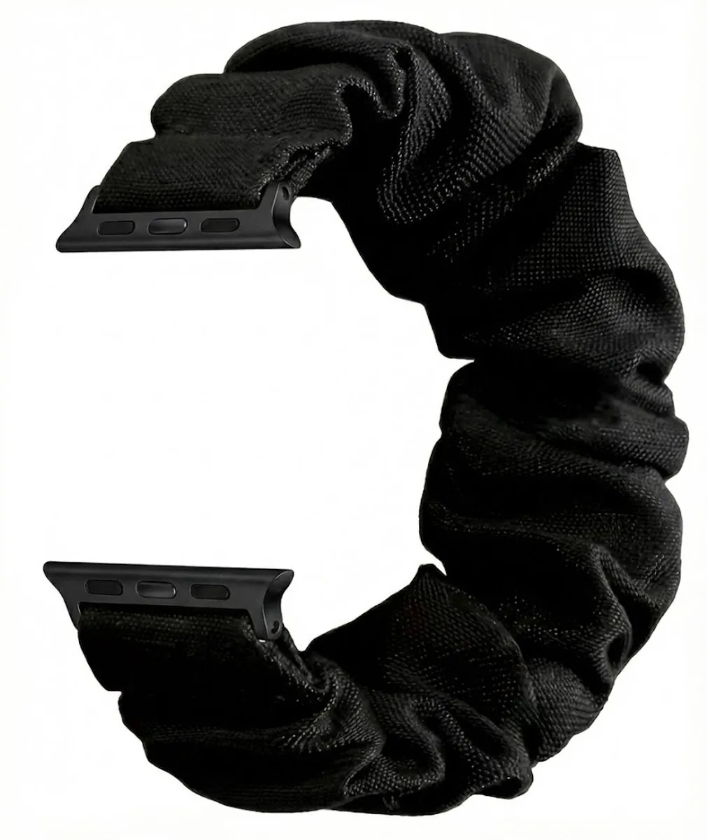 NUVEX Zwart Elastisch Smartwatchband