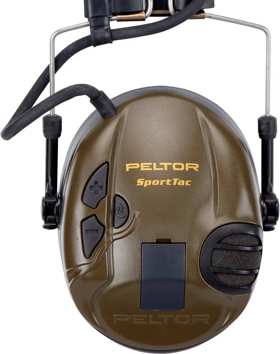 3M Peltor SportTac MT16H210F-478-GN Oorkap - 26 dB - afbeelding 5 van 6