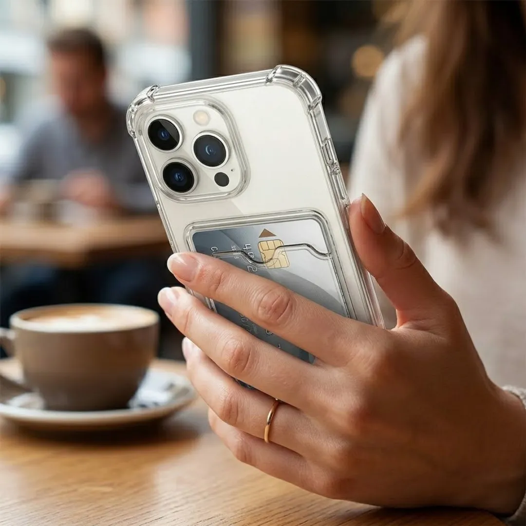 NUVEX iPhone 16 Pro Hoesje Transparant - Schokbestendig