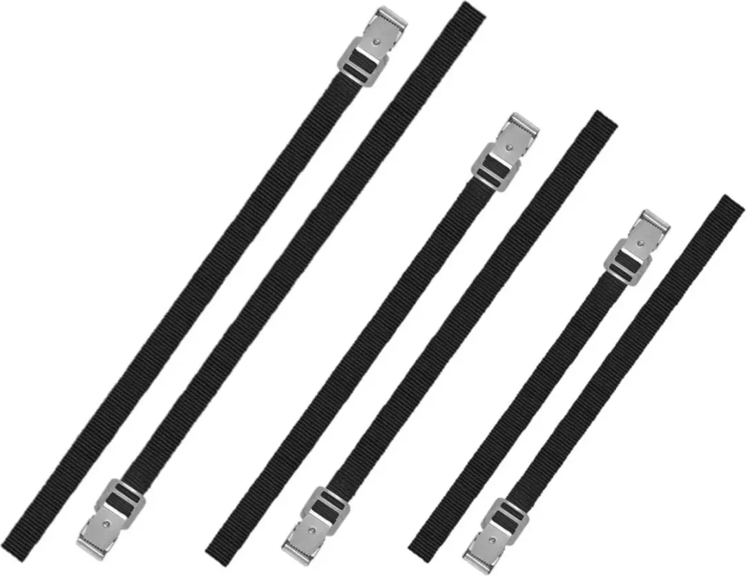Voordeelset van 6x stuks caravan/camper fietsen spanbanden 50/75/100 cm