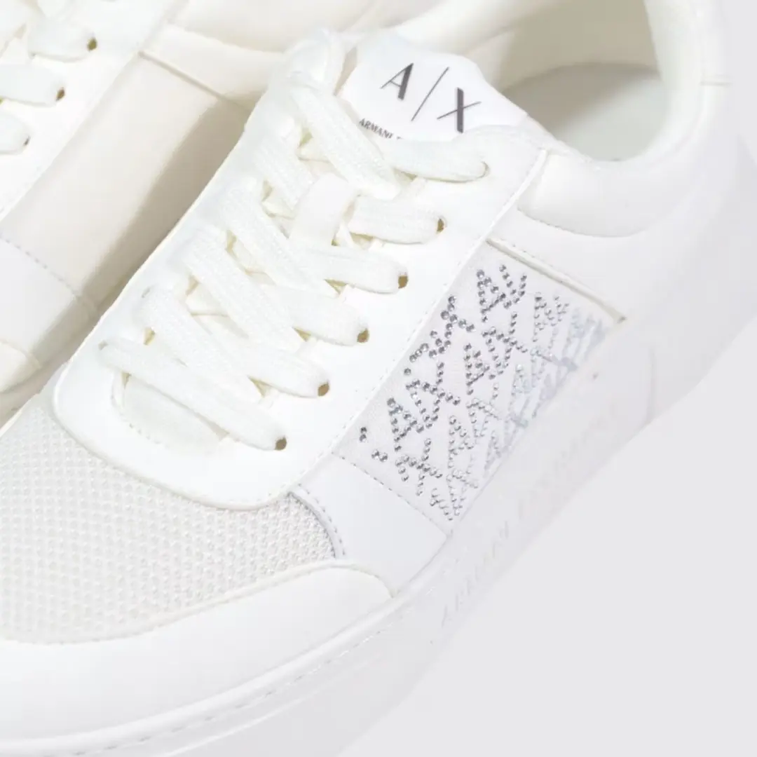 Armani Exchange Dames Sneakers - Wit - 37 - afbeelding 5 van 6