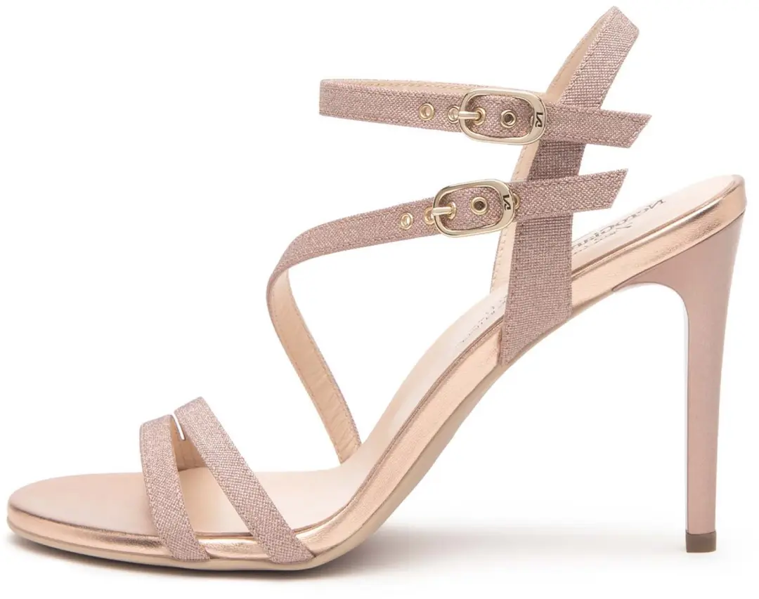 Nerogiardini T.Microglitter Carne Tpu Egizia Naturale Schoenen Met Hak