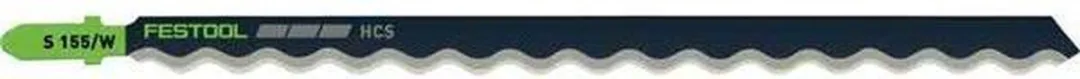 Festool set á 3-st. Zaagblad S 155/W, gegolfd tbv zagen isolatie materiaal, karton etc.