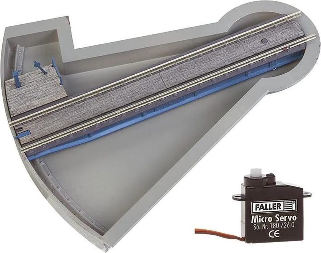 Faller H0 Segment-draaischijf met servo