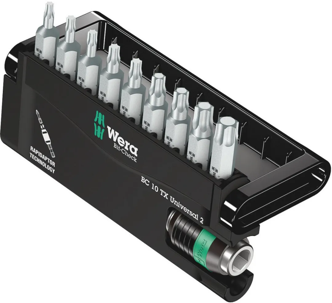 Wera 05057115001 Bit-Check TX 10-delig