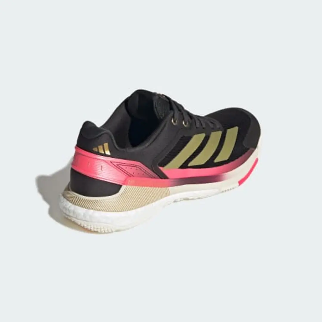 adidas Crazyquick Boost Padelschoenen - Core Black/Gold Metallic - afbeelding 3 van 6