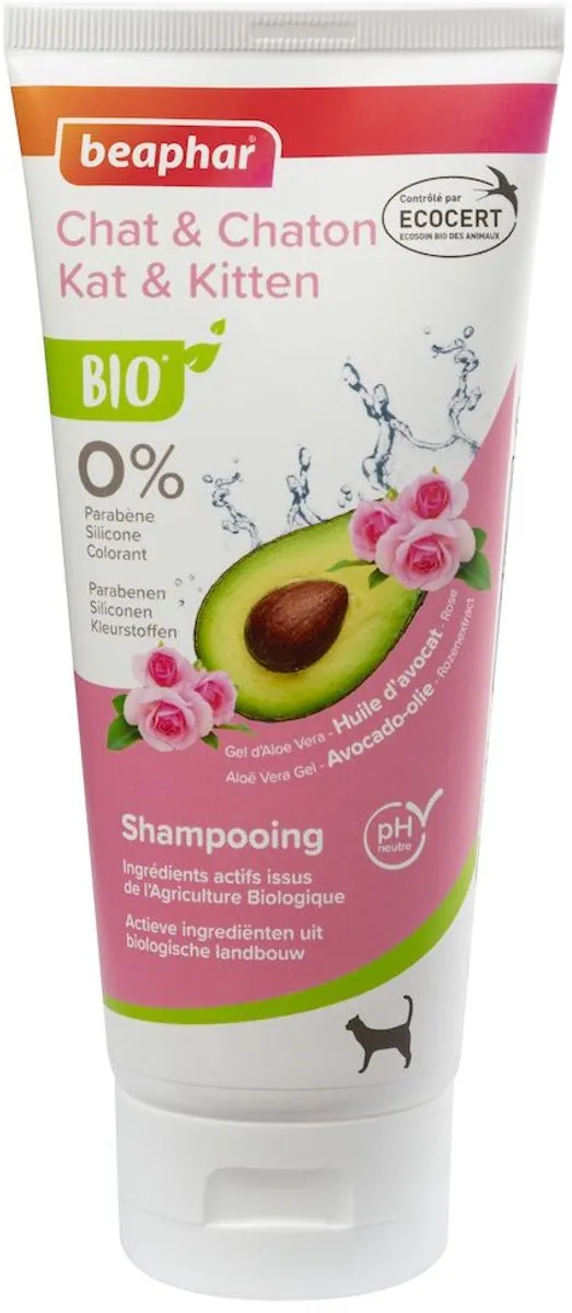 Beaphar Bio Shampoo Kat & Kitten 200ml