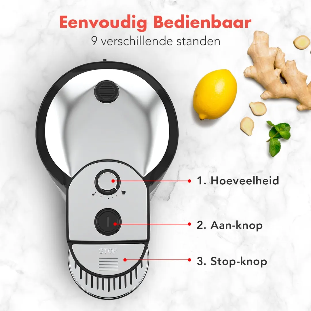 KitchenBrothers Heetwaterdispenser 3000W - 2L - Zwart