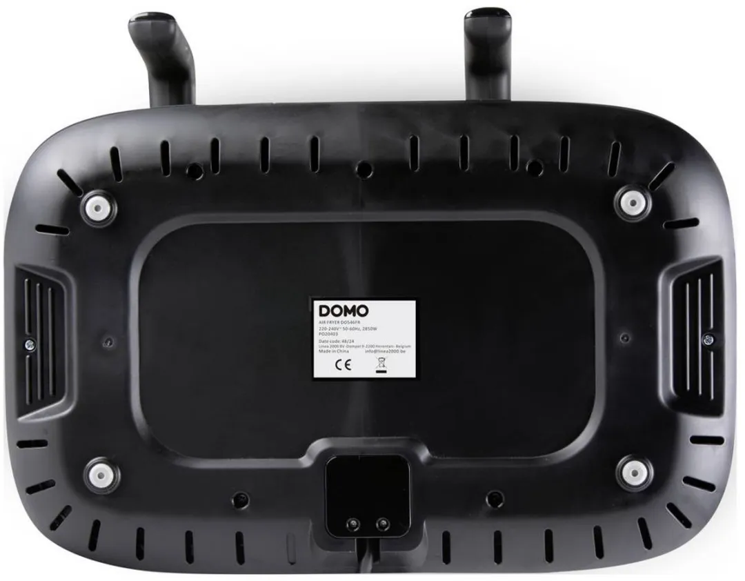 Domo DO546FR Airfryer Double Fry Zone 9L - 2850W - Zwart - afbeelding 2 van 6