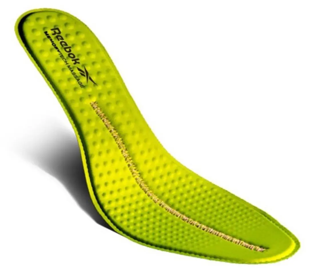 Reebok Memory Tech Inlegzool - Fluor Geel - Maat 47 - afbeelding 4 van 5
