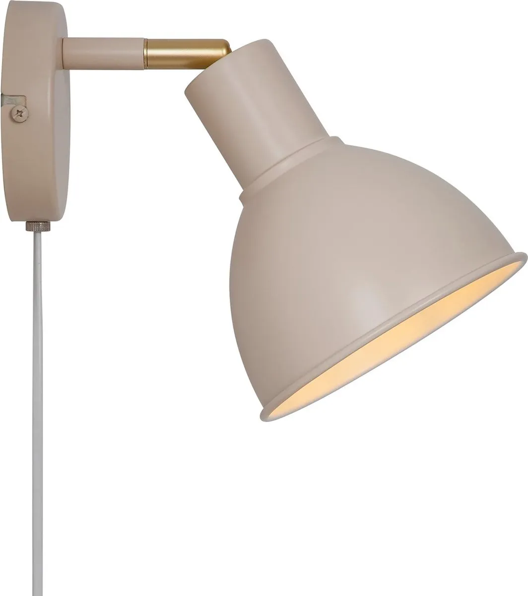 Nordlux Pop Wandlamp E27 - 15,5 cm - Beige