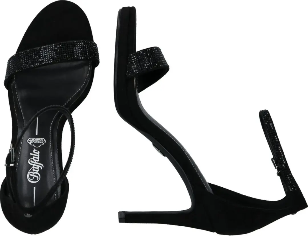 Buffalo Monroe 2 Dameshak Sandalen - Zwart - afbeelding 5 van 6
