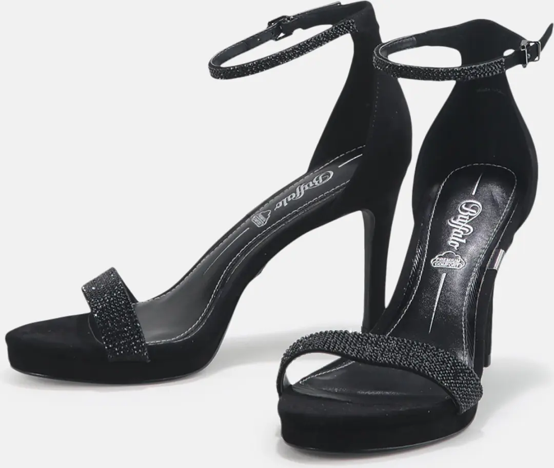 Buffalo Monroe 2 Dameshak Sandalen - Zwart - afbeelding 6 van 6