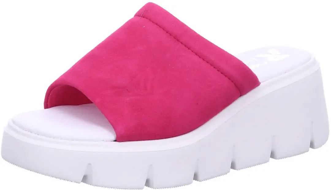 Rieker dames slippers rood maat 41