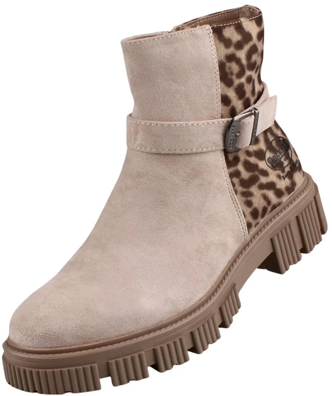Dockers by Gerli dames enkellaarsjes beige 51DA915-770403