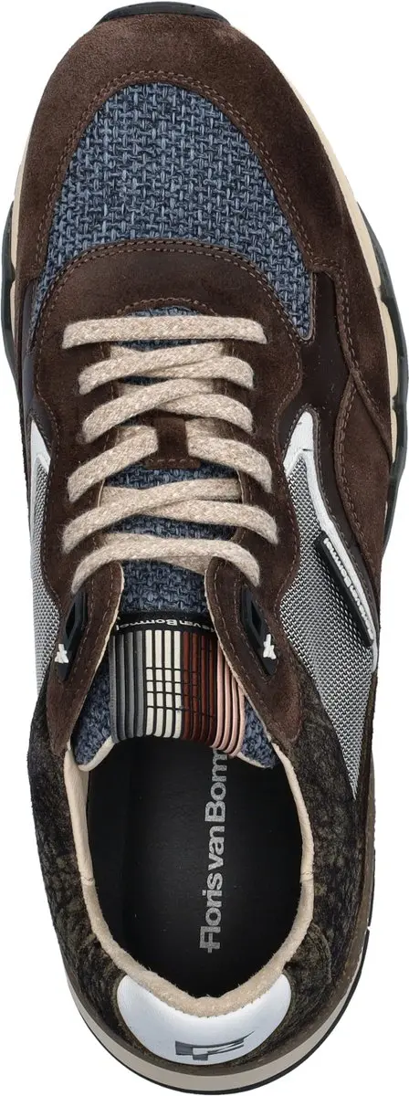 Floris van Bommel De Zager 05.26 Lage Sneakers - Bruin - afbeelding 5 van 6