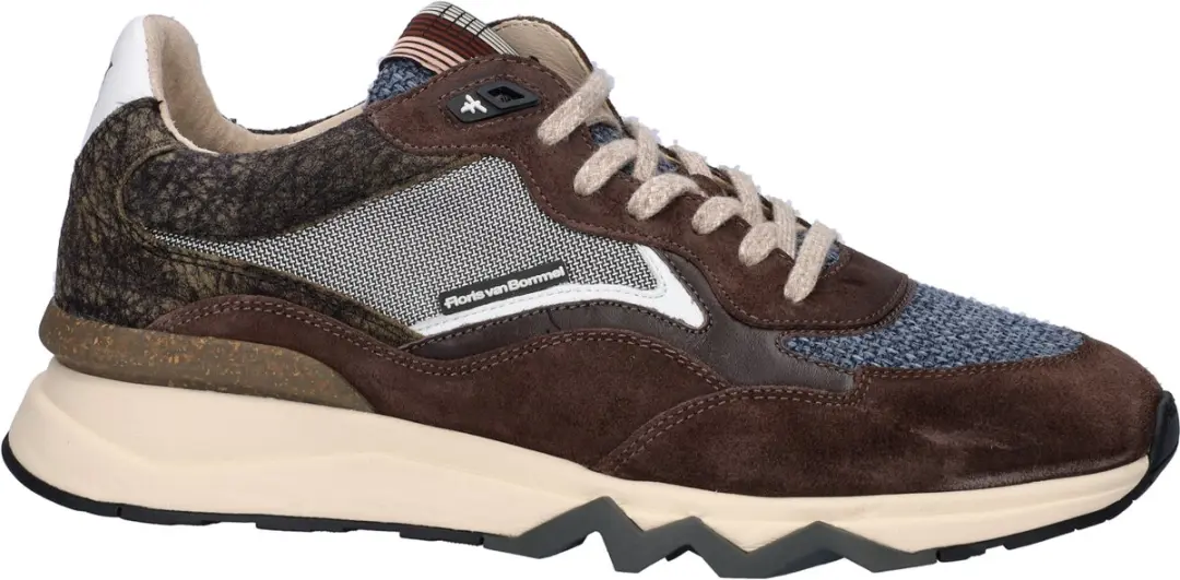 Floris van Bommel De Zager 05.26 Lage Sneakers - Bruin - afbeelding 6 van 6