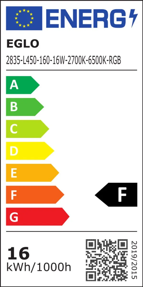 EGLO connect.z Simolaris-Z Plafondlamp - 47cm - Zwart - RGB & Wit - Zigbee
