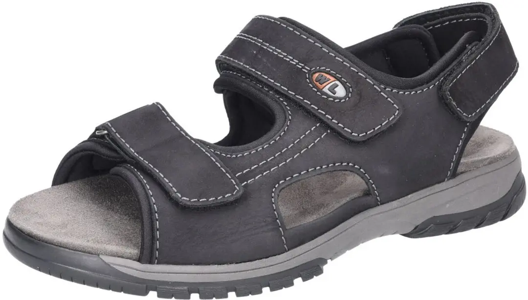 Waldläufer heren sandalen zwart maat 47.5