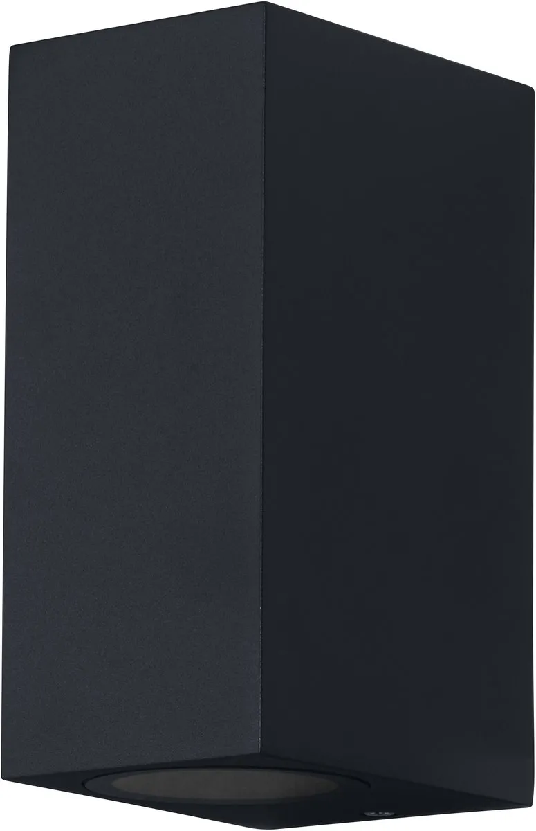 Osram Endura Classic Square UpDown Buitenwandlamp Zwart