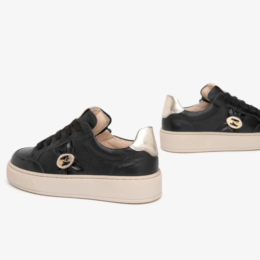 Sneakers Nerogiardini Perseo Naplak T.Brill Platina 6074 Tr Delia Kiabi