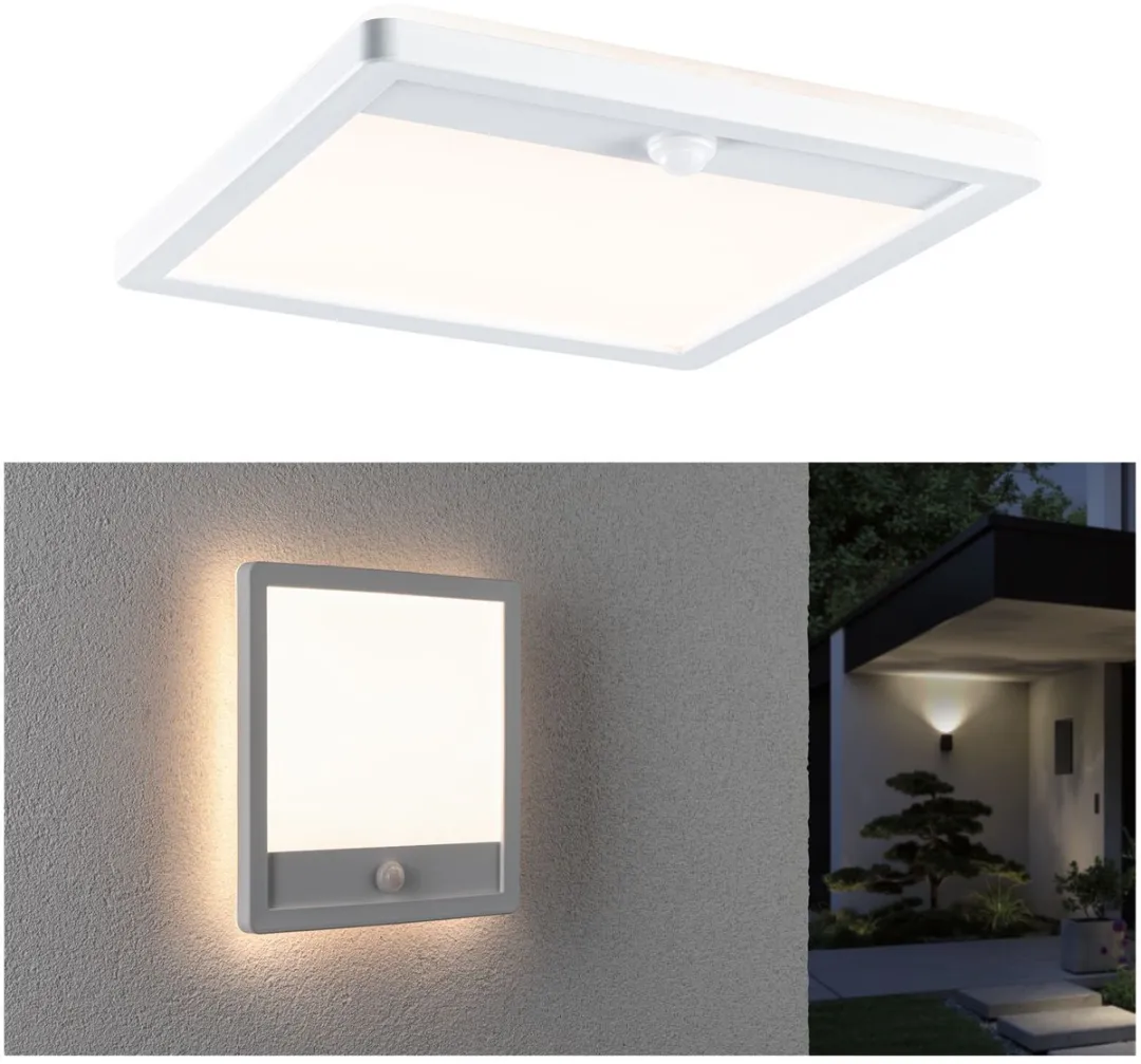 Paulmann LED-paneel Lamina Backlight Schemergestuurd 250x250mm 14,5W 3000K - IP44 Wit
