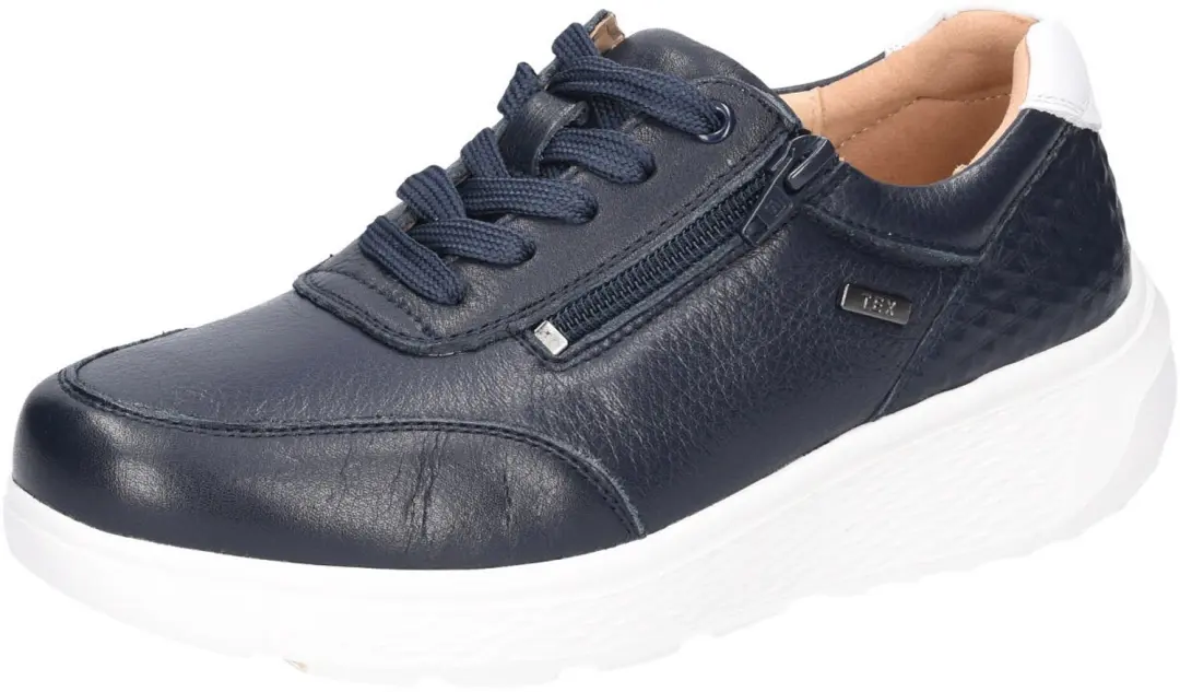 g-comfort dames veterschoenen blauw maat 38
