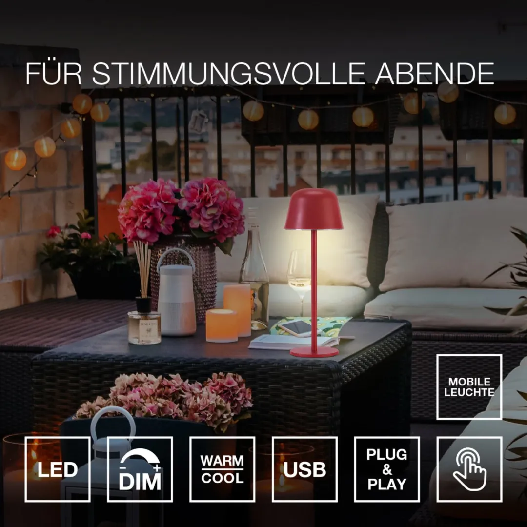 Osram Endura Style Table Buitenlantaarn 2,5W 200lm - Beige - afbeelding 6 van 6