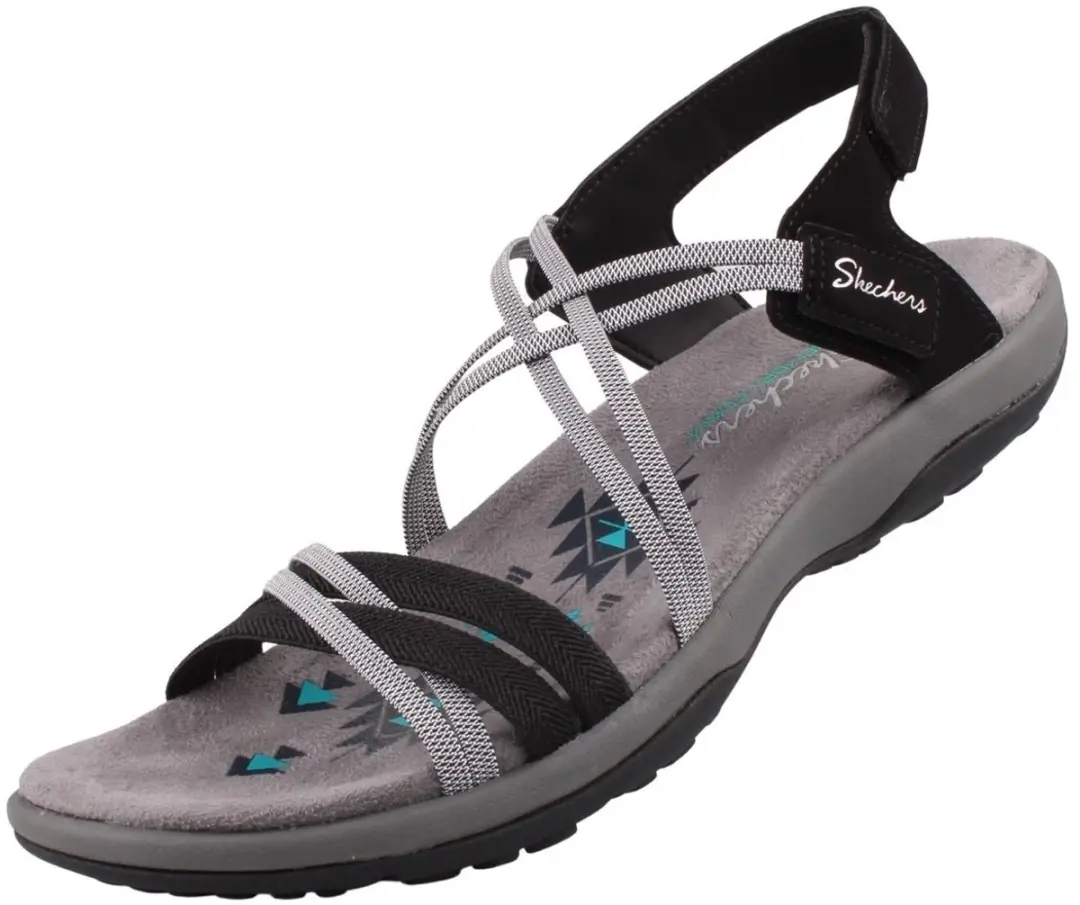 Skechers Reggae Slim-Takes Two Dames Sandalen - afbeelding 5 van 6