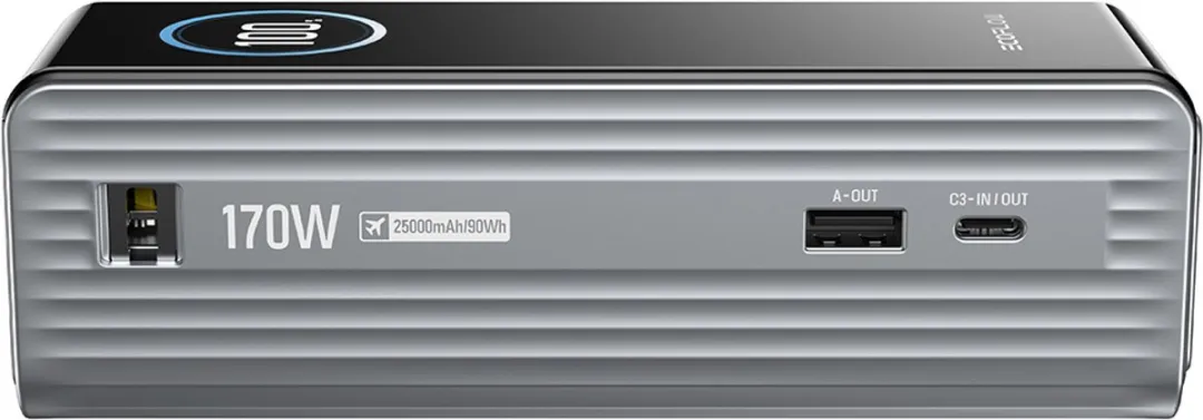 EcoFlow RAPID Powerbank 25.000mAh 170W - Zilver