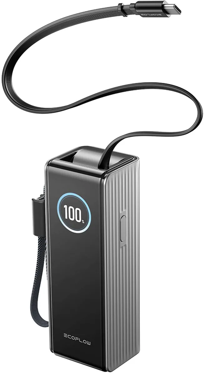 EcoFlow RAPID Powerbank 25.000mAh 170W - Zilver
