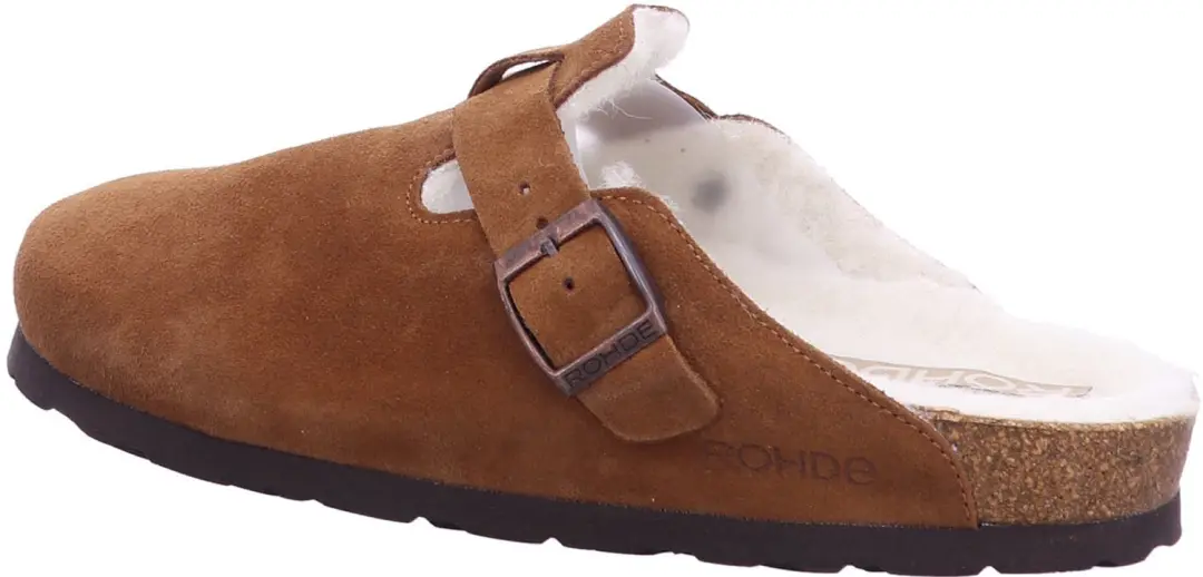 Rohde Dames Pantoffels - Bruin - 42 - afbeelding 6 van 6