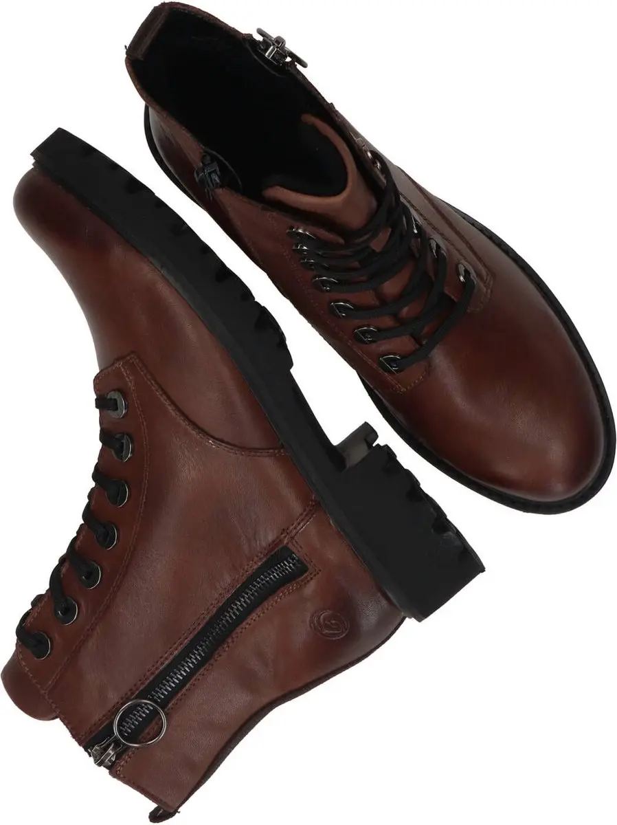 Remonte Dames Veterboot - Cognac - Maat 42 - afbeelding 6 van 6