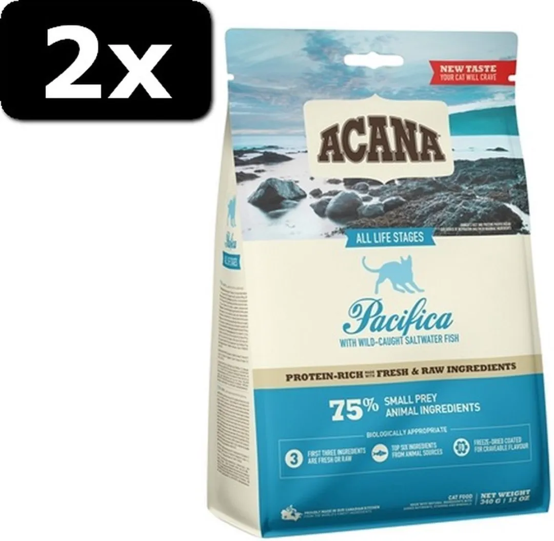 Acana Pacifica Kattenvoer 340g