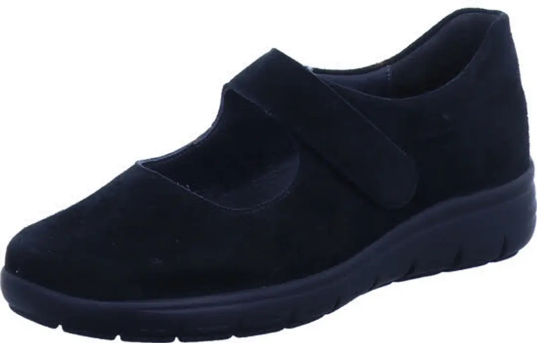 Semler dames ballerina's zwart maat 37.5
