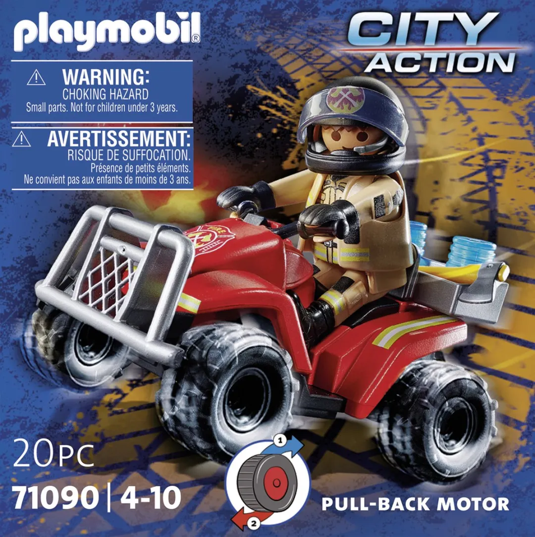 Playmobil City Action Speed Quad 71090 - Brandweer - afbeelding 6 van 6