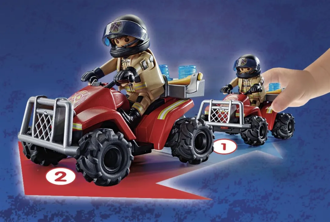 Playmobil City Action Speed Quad 71090 - Brandweer