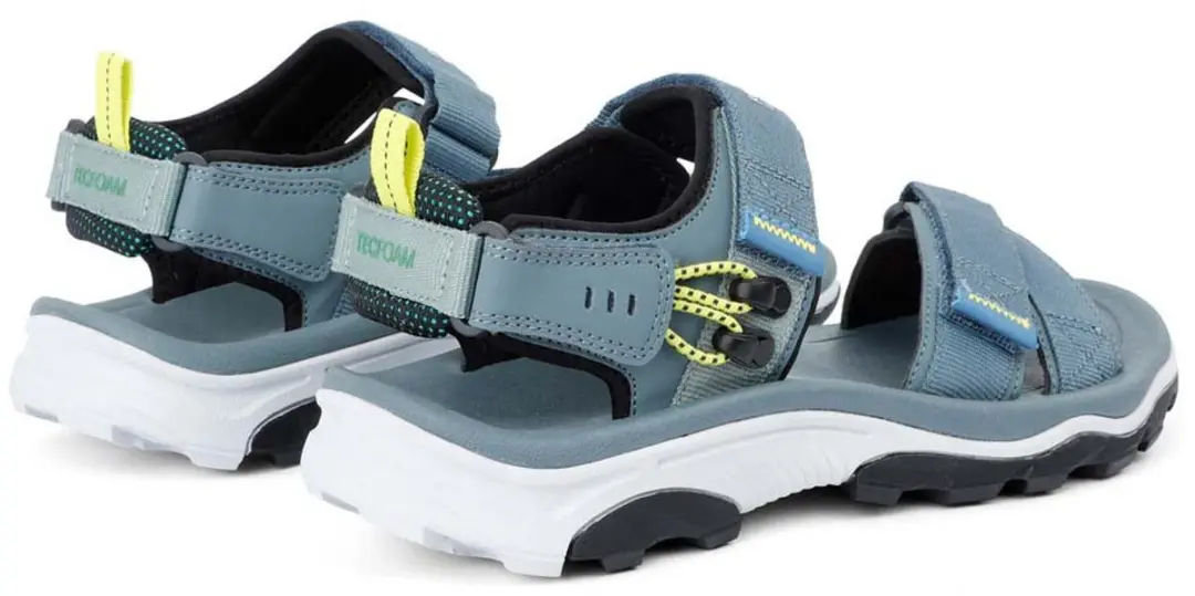Regatta Blaze Sandalen - Grijs/Wild Lime - EU 43 - afbeelding 4 van 4