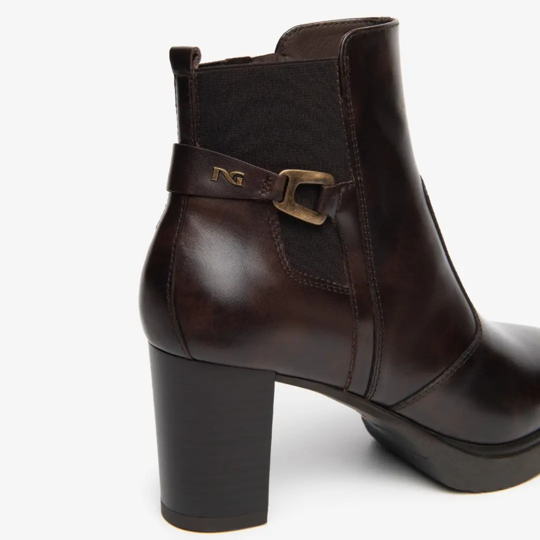 Nerogiardini Laarzen Manolete Elastico 85 Pu.Lesina L16720