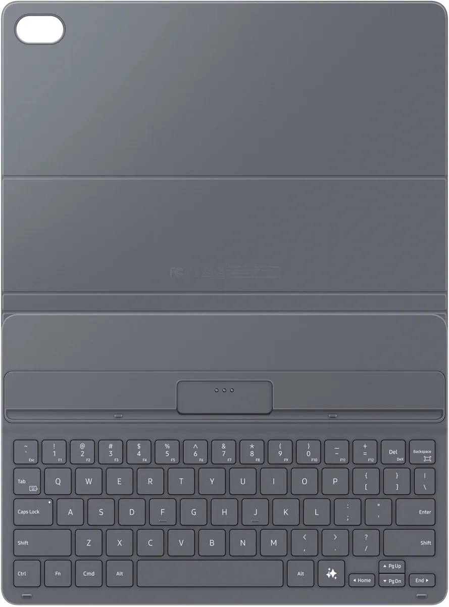 Samsung Galaxy Tab S11 Book Cover Keyboard Slim AZERTY - Zwart