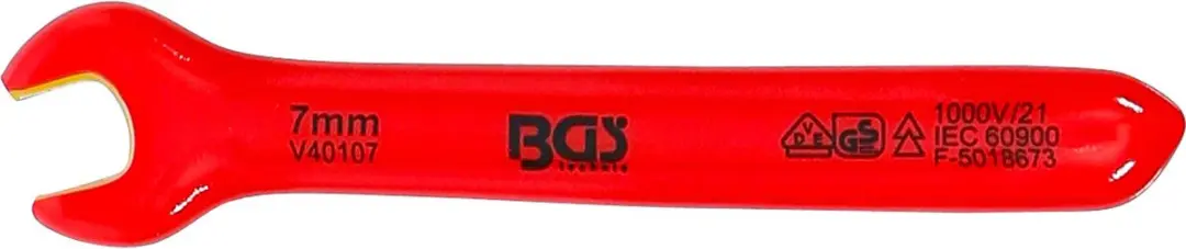 BGS technic VDE Steeksleutel 7 mm - afbeelding 2 van 4