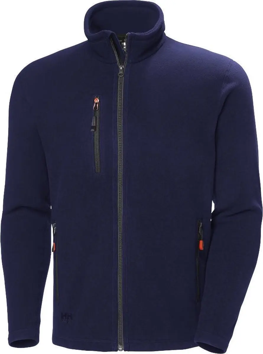 Helly Hansen 72026 Mid-layer Recycled Fleece Jacket Regular Fit Oxford