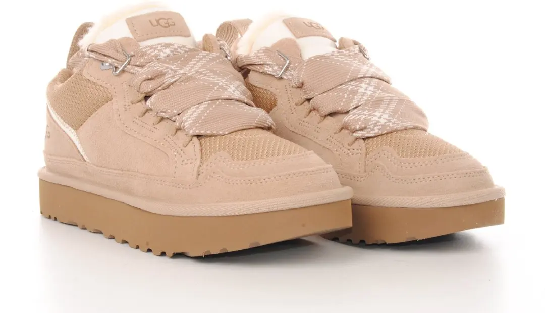 UGG Lowmel Dames Laarzen - Beige - Maat 41 - afbeelding 4 van 6