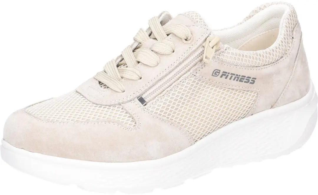 g-comfort dames veterschoenen beige maat 39