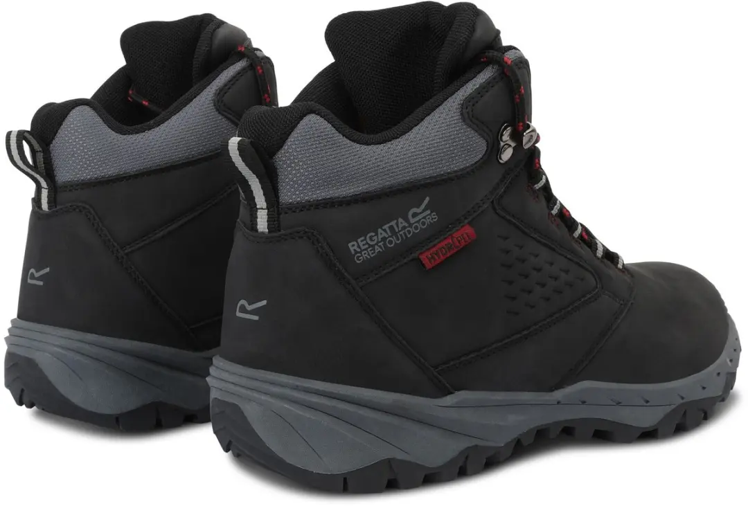 Regatta Amble Heren Waterproof Wandelschoen - Zwart - afbeelding 4 van 6