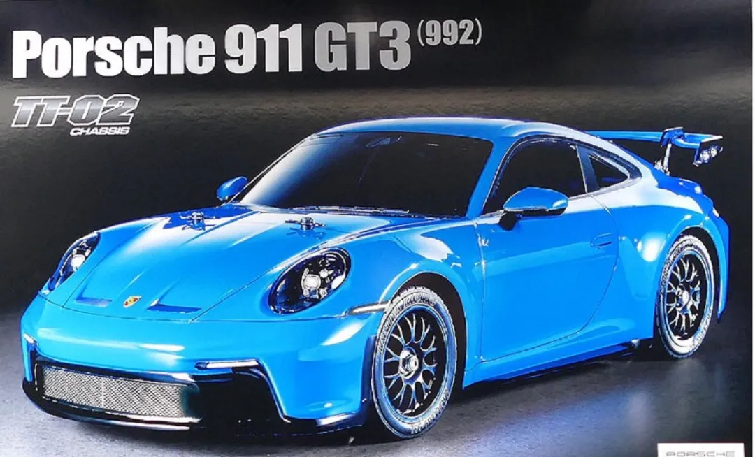 Tamiya 58712 Porsche 911 GT3 (992) TT-02 Modelbouwpakket