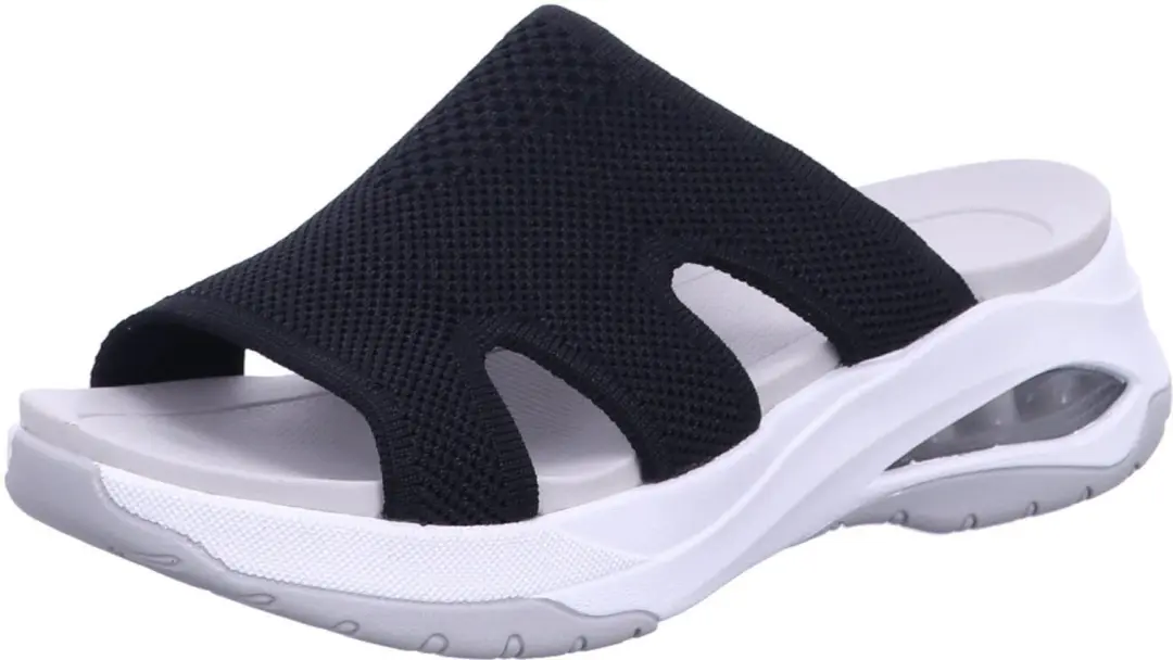 Rieker dames slippers zwart maat 40