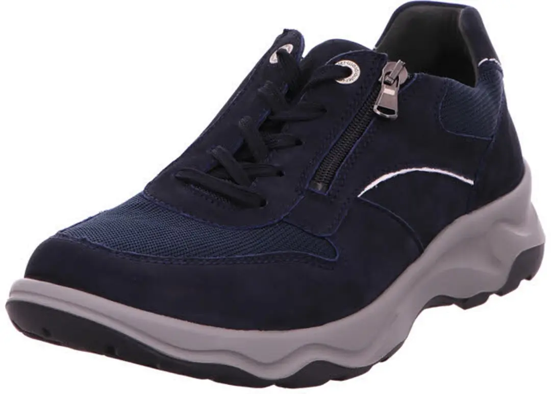 Waldläufer heren sneakers blauw maat 48.5