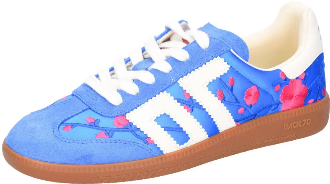 Back 70 dames veterschoenen blauw maat 39