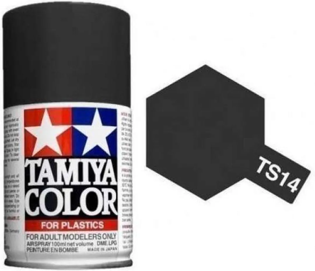 Tamiya TS-14 Acryl Spray Zwart 100ml